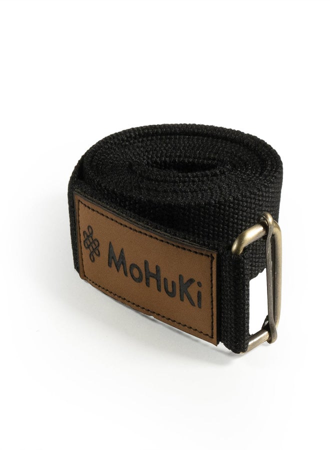 Mohuki Yoga Strap - Polyester - Black - Image 4