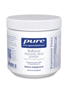 بيور إنكابسيليشن مسحوق حمض الأسكوربيك المخزن من Pure Encapsulations | مكمل فيتامين سي للأفراد الحساسين | 8 أونصات  - Image 1