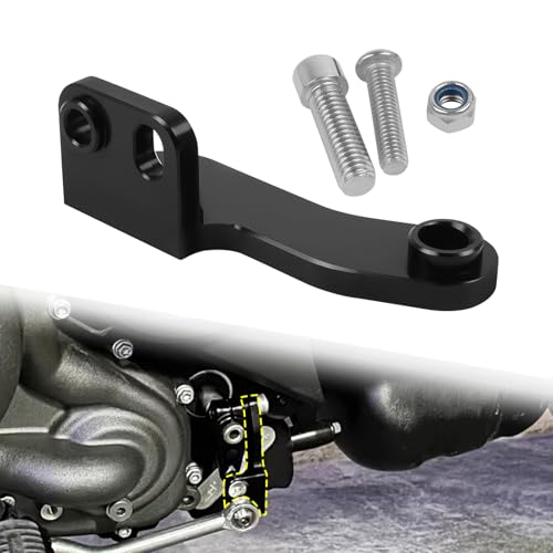 CHIFUN Shift Assist Bracket for Nightster 975, RH975 2022-2025, Shifter Reduction Effort Kit for RH 975, Shifting Accessories Replacement for Harley (Black) - Image 1