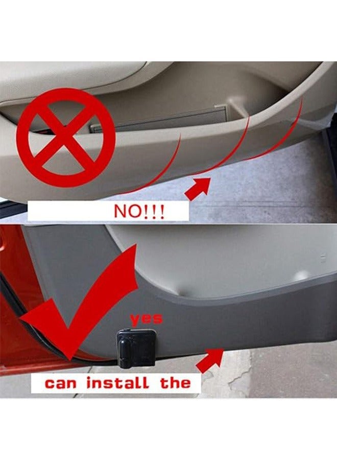 MUNTAQI 2 Pack Wireless Car Door Lights, LED Projector Car Door Shadow Light Welcome Light with Bat Hero Logo, Car Door Welcome Logo Projector Lights for All Car Models, Courtesy Step Lights Ground Lamp Kit - Image 3