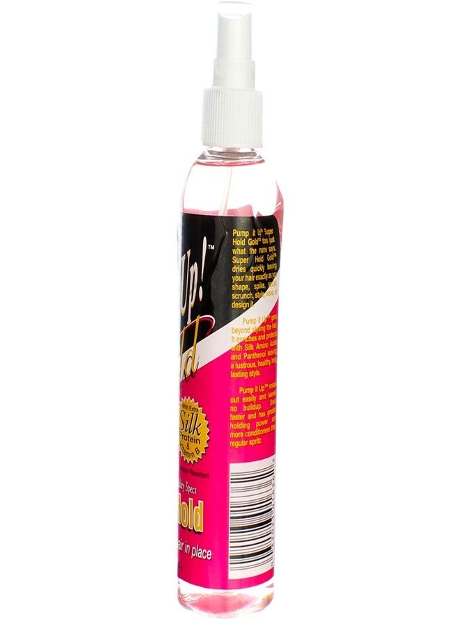 Bronner Bros Bronner Brothers Pump It Up Spritz Gold Super Hold, 8 oz (Pack of 4) - Image 5