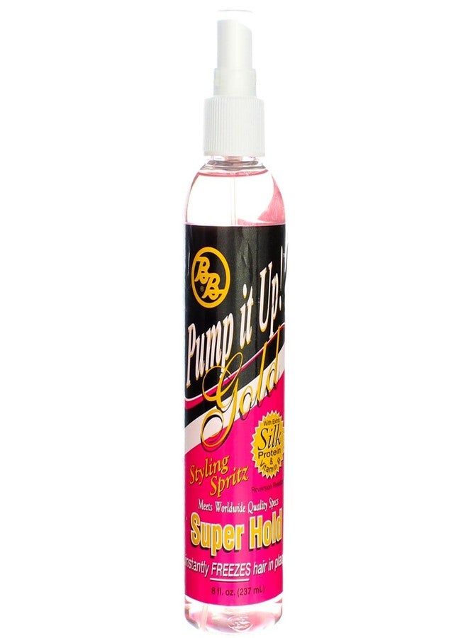Bronner Bros Bronner Brothers Pump It Up Spritz Gold Super Hold, 8 oz (Pack of 4) - Image 1