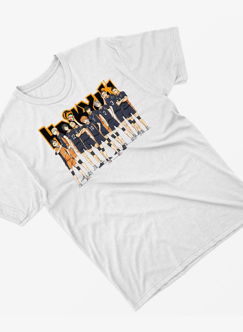Fashion World Cotton T-shirt Printed with High-quality Anime Haikyuu!!  - Image 2
