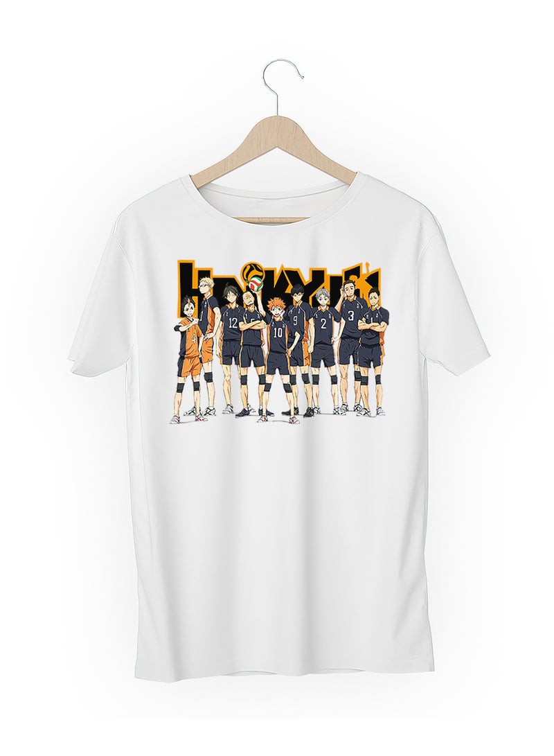 Fashion World Cotton T-shirt Printed with High-quality Anime Haikyuu!!  - Image 3