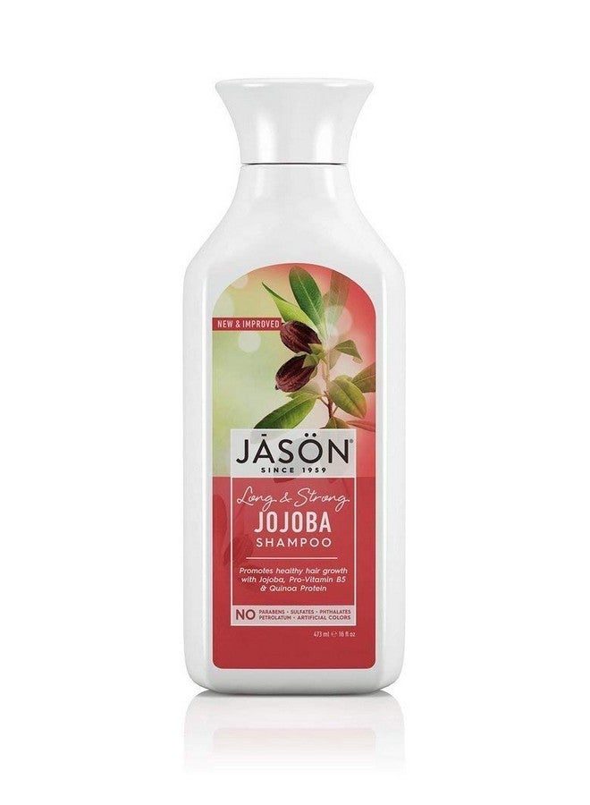 Jason Pure Natural Shampoo Long And Strong Jojoba 16 Fl Oz Set Of 2 - Image 2
