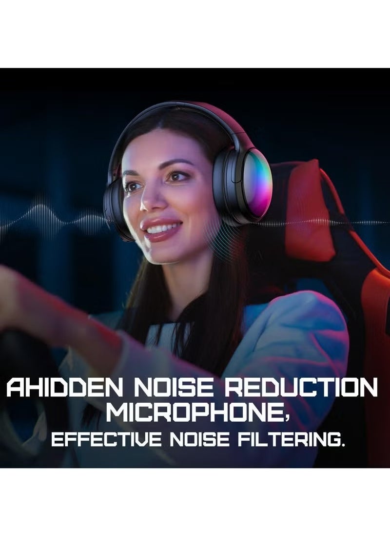 JAJEEK "In-Ear Gaming Headphones – Dual Mode Bluetooth 5.3 + Wired, Noise-Canceling Mic, Clear Sound, Comfortable Fit – Ideal for PS4, PS5, Xbox, PC, and Mobile Gaming"  - Image 5