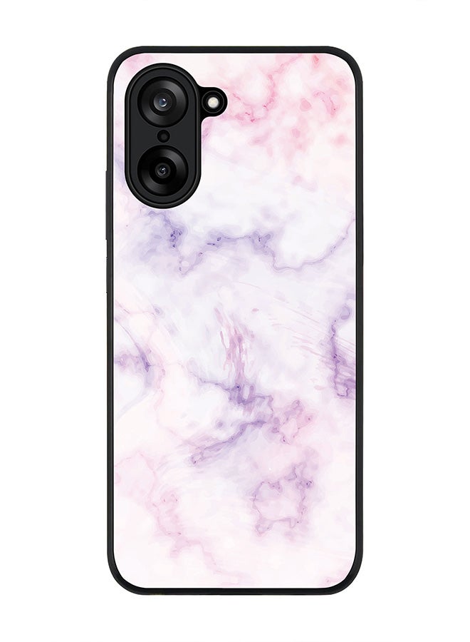 Stylizedd For OnePlus Nord CE5 / Ace 5 Racing Case,Slim fit Camera Protection, Shockproof Thin Phone cover  - Marble Print Cotton Candy