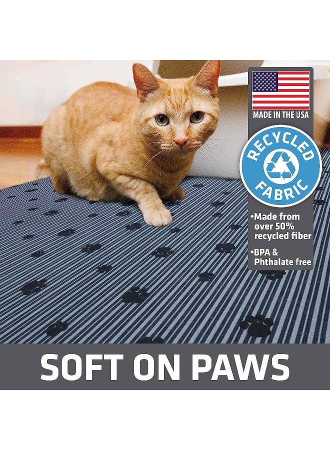 drymate Litter Mat - [Clm2028Ysbp] Anti Slip Mats For Dog And Cat Bowls - Image 2