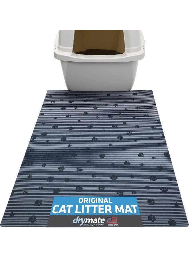 drymate Litter Mat - [Clm2028Ysbp] Anti Slip Mats For Dog And Cat Bowls - Image 1