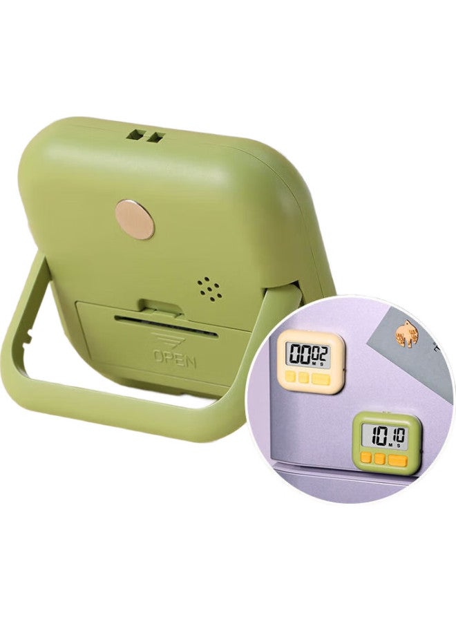 Tatanice Electronic Visual Timer, Student Time Management Tool, Small Gift For Fitness, Dining, Kitchen, Alarm Clock, Countdown Reminder, Candy Green - Image 3