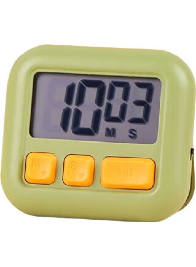 Tatanice Electronic Visual Timer, Student Time Management Tool, Small Gift For Fitness, Dining, Kitchen, Alarm Clock, Countdown Reminder, Candy Green - Image 1