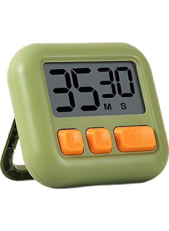 Tatanice Electronic Visual Timer, Student Time Management Tool, Small Gift For Fitness, Dining, Kitchen, Alarm Clock, Countdown Reminder, Candy Green - Image 2