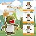 Easfan Talking Dinosaur Toy Repeats What You Say Stuffed Animal Walking Singing Musical Electric Interactive Educational Funny Animated Plush Toy Birthday for Kids Toddlers Green8 - Image 4