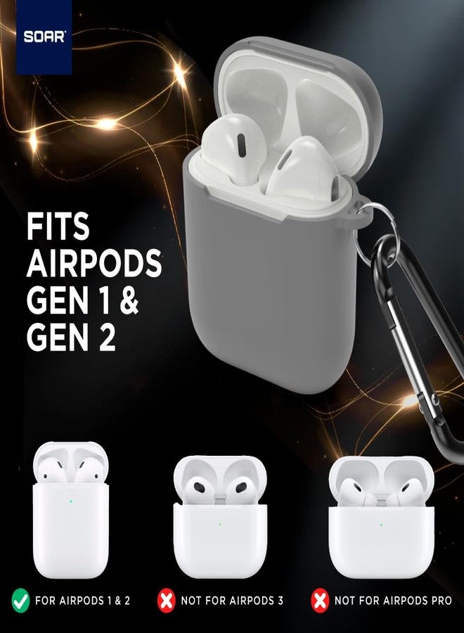 سوار جراب حماية SOAR NCAA لسماعات Apple AirPods - عبوة من قطعتين، فريق ويسكونسن بادجرز - Image 4
