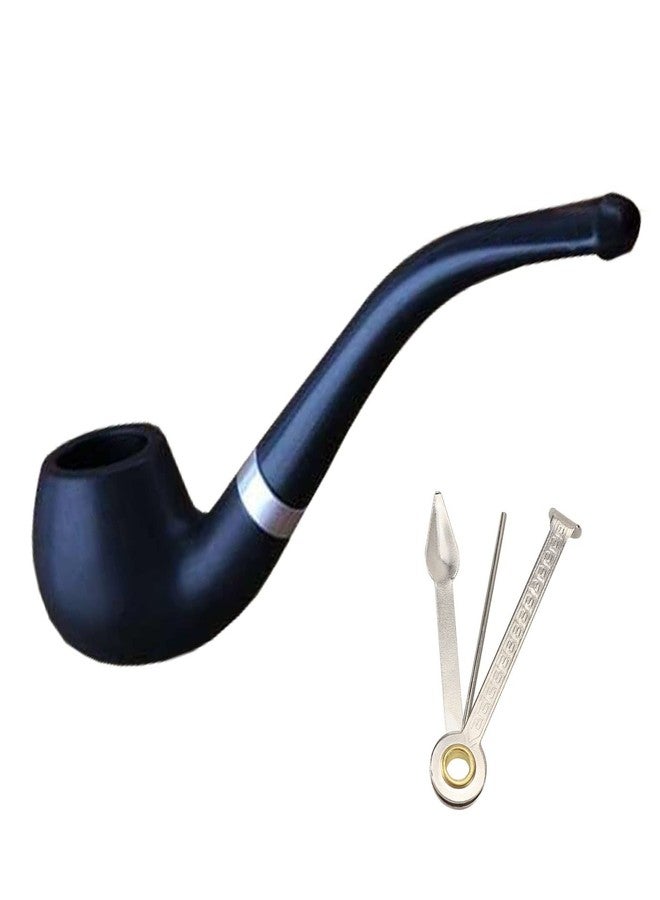 فوفسيغ أنابيب سيجار VOVCIG، أنابيب متينة مع علبة وملحقات الأنابيب (أسود) - Image 1