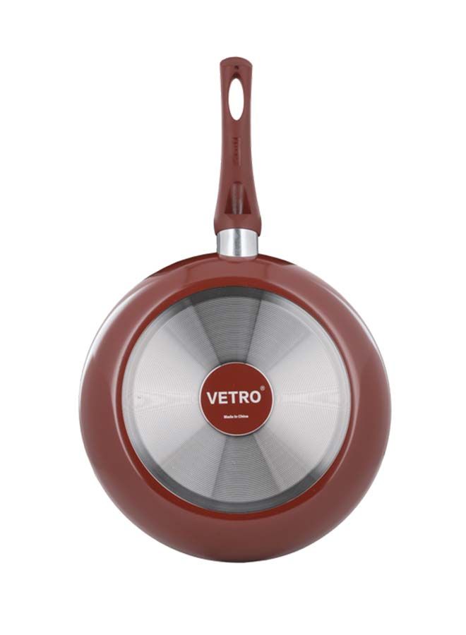 Alsaif Vetro Fry Pan Non Stick  30Cm  Black/Red K79704/1/30 - Image 2