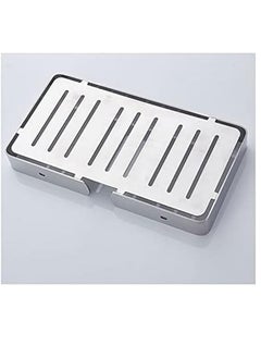 Generic Soap holder, large bathtub soap, size 23 cm * 12 cm, 304 stainless steel, silver  - Image 3