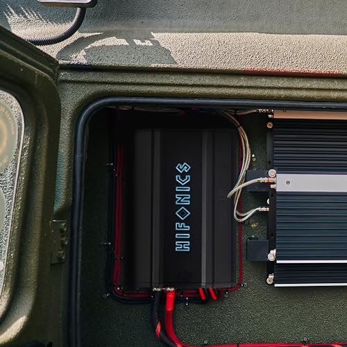 Hifonics Zeus Delta 2,550 Watt Compact Mono Block Nickel Plated Mobile Car Audio Amplifier with Auto Turn On Feature, ZD-2550.1D, Black - Image 4