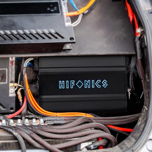 Hifonics Zeus Delta 2,550 Watt Compact Mono Block Nickel Plated Mobile Car Audio Amplifier with Auto Turn On Feature, ZD-2550.1D, Black - Image 5