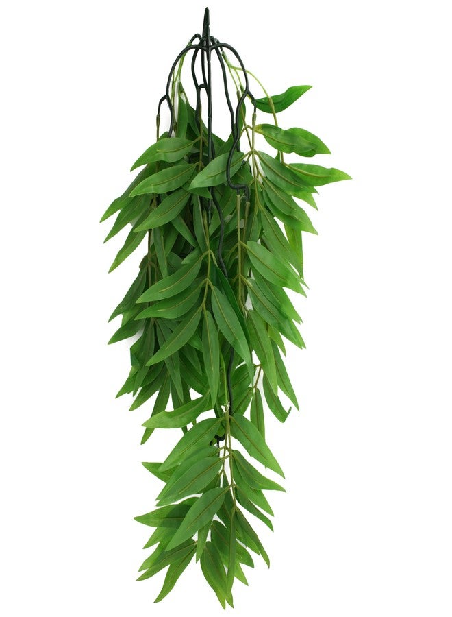 Multipet Komodo Reptile Terrarium Bamboo Hanging Vine Plant | Artificial Climbing Tank Habitat Decoration Accessory with Suction Cup, Small, 16 inches - Image 1