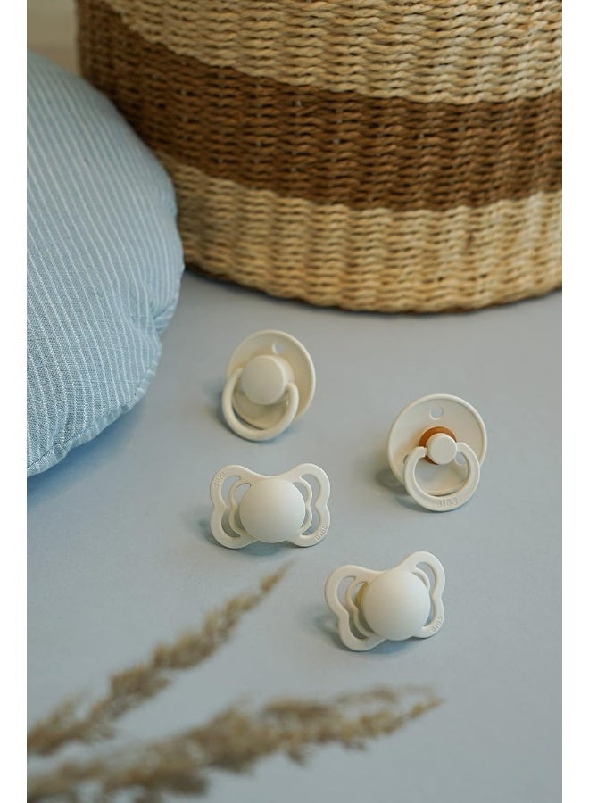 BIBS Baby Pacifier Try-it Collection Size 1-0-6M - Ivory - Image 3