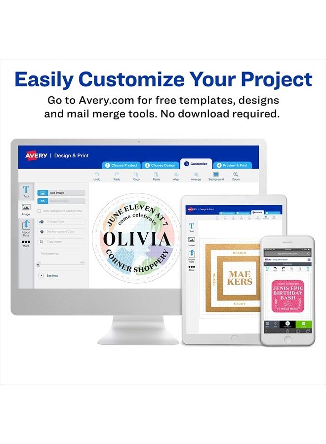 Avery Removable Color-Coding Labels, Removable Adhesive, Assorted Colors, 3/4" Diameter, 1,008 Labels (5472) - Image 5