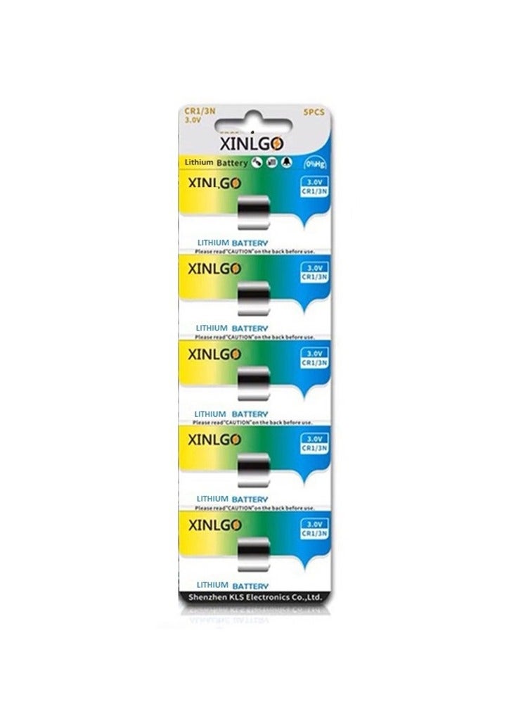 بطاريات ليثيوم 3 فولت CR1/3N - عبوة من 5 قطع - Image 1