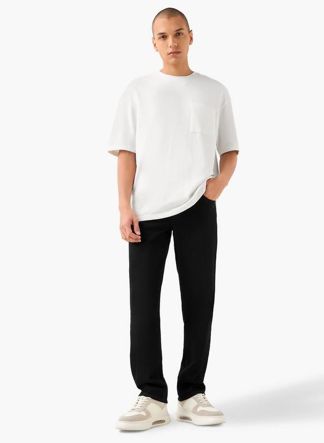 Lee Cooper Straight Cut Jeans with Pockets - Image 2