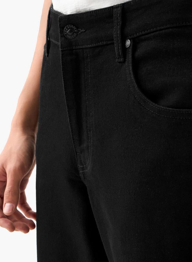 Lee Cooper Straight Cut Jeans with Pockets - Image 4