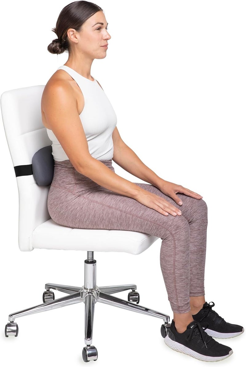 OPTP The Original McKenzie SuperRoll - USA-Made Low Back Lumbar Pillow for Office Chair Lumbar Support, Car Back Support Seat Cushions and Travel. The Preferred Lumbar Cushion by Physical Therapists. - Image 2