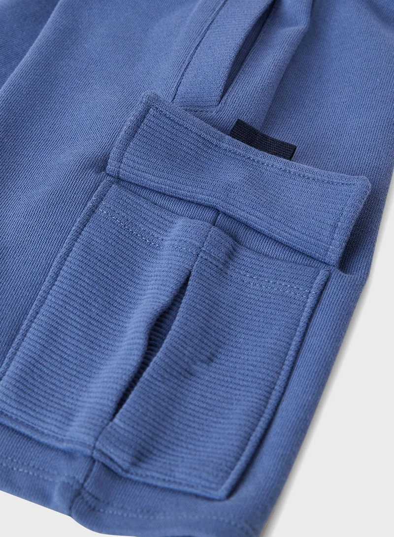 MANGO Kids Bermuda Shorts