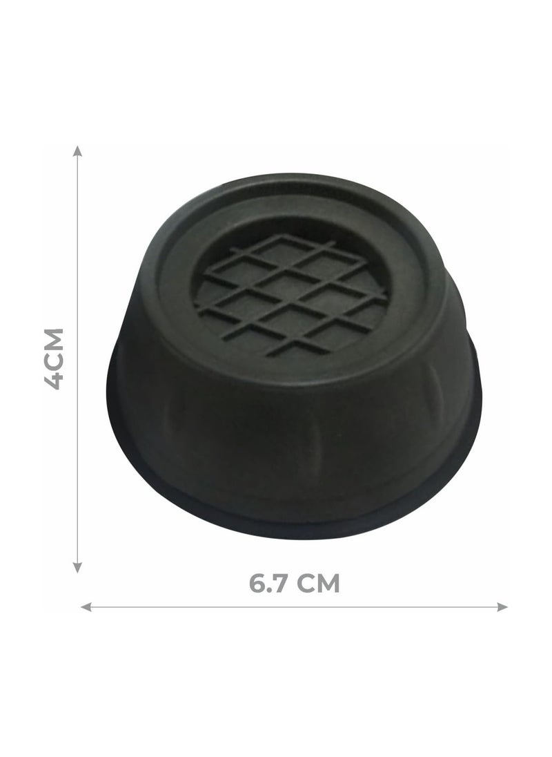 LIMITLESS Washing Machine Feet Pads, 4Pcs Anti Vibration Feet Pads Rubber Mat, Anti-Slip Washer Universal Washing Machine for Refrigerator, Furniture, Support Dampers, Stand  - Image 2