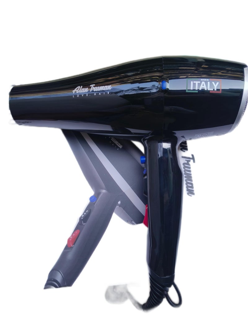 Alan Truman Core force 103 2600 Watts AC Motor Professional Hair Dryer (Black) - Image 4