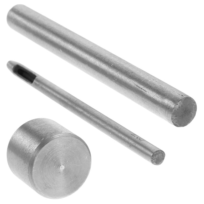 Kisangel Steel Grommet Setter Eyelet Punch Tool with Base for Fabric Curtain Handbag DIY 3pcs - Image 2