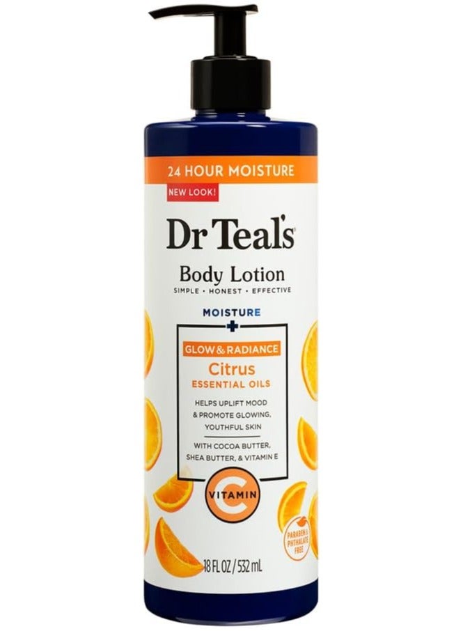 دكتور تيل لوشن للجسم مرطب ومشرق، برائحة الحمضيات والزيوت العطرية، يحتوي على فيتامين سي 532 مل - Image 2