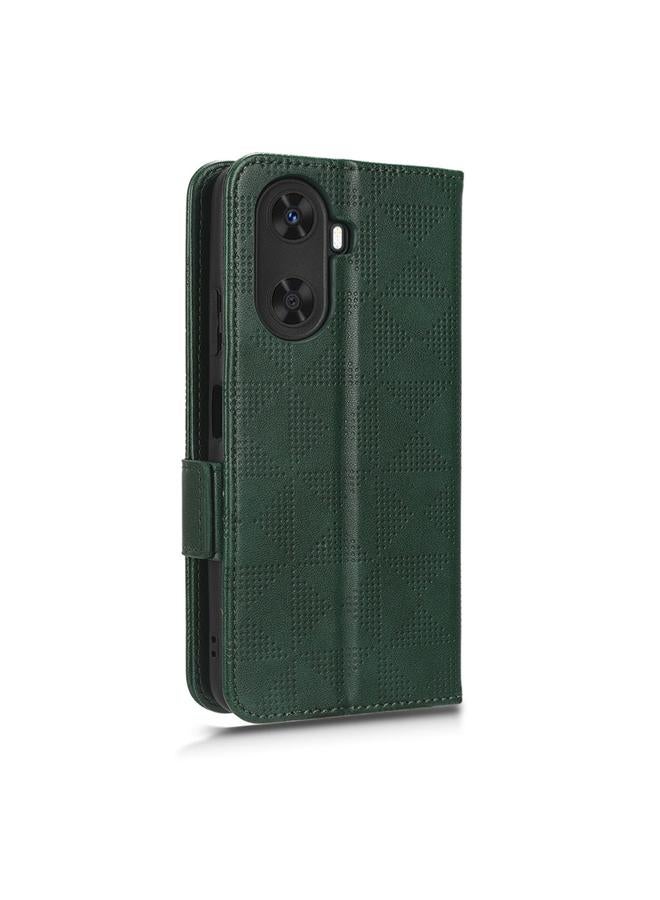 اس-توب جراب هاتف Huawei Enjoy 60 4G مصنوع من الجلد بتصميم مثلث متماثل - Image 3