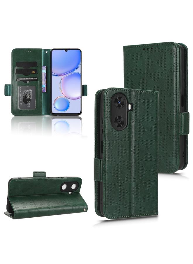 اس-توب جراب هاتف Huawei Enjoy 60 4G مصنوع من الجلد بتصميم مثلث متماثل - Image 1