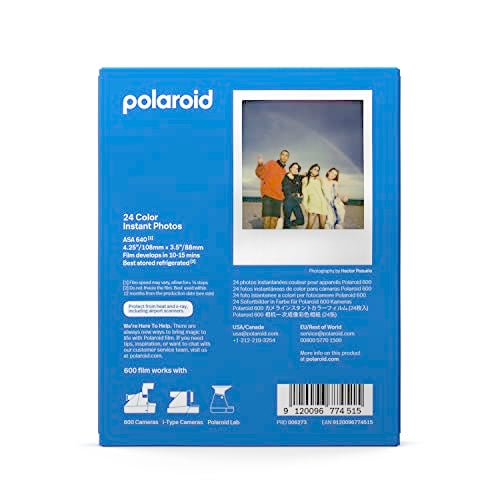 Polaroid حزمة ثلاثية من فيلم بولارويد ملون 600، 24 صورة (6273) - Image 3