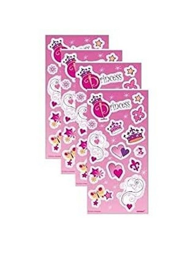 Unique حزمة مستلزمات حفلة أميرات ديزني تشمل 24 طبق ورقي للغداء - Image 4