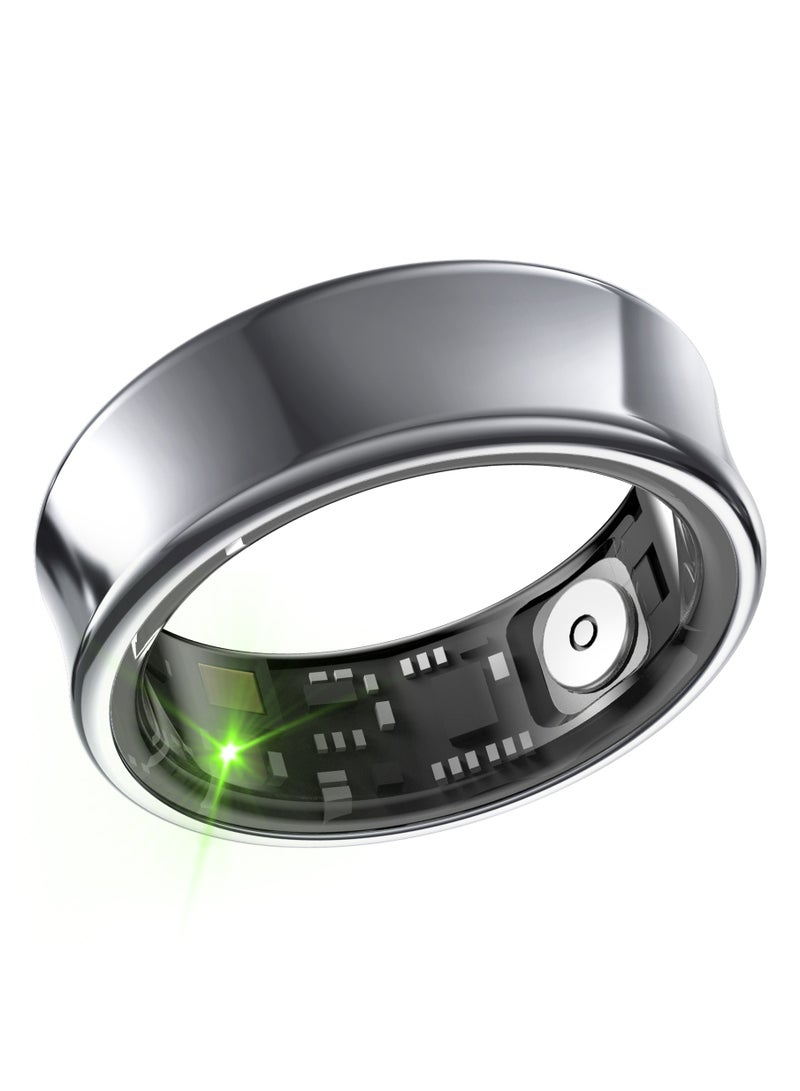 general Smart Ring SR05 for Heart Rate BlodOxygen Sleep Monitoring all Weather Motion Calculation 24-hour Health Monitoring Protect Your Health Grey No.22 - Image 4