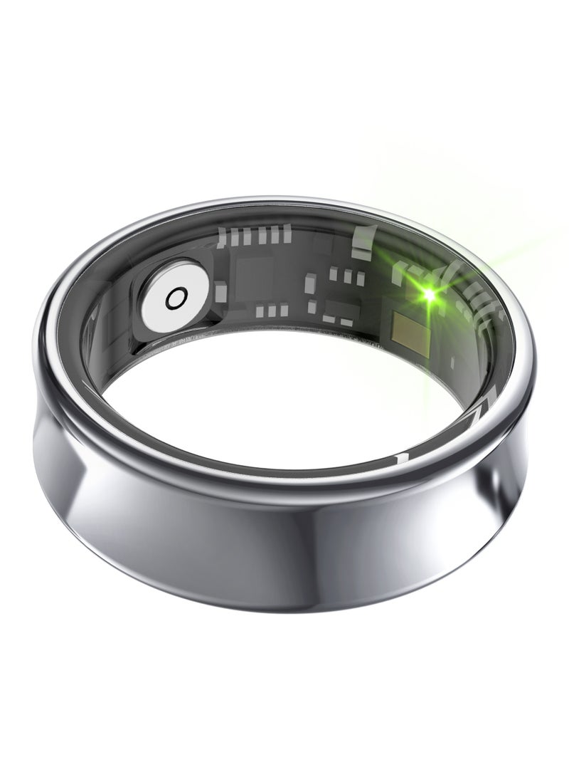 general Smart Ring SR05 for Heart Rate BlodOxygen Sleep Monitoring all Weather Motion Calculation 24-hour Health Monitoring Protect Your Health Grey No.22 - Image 5