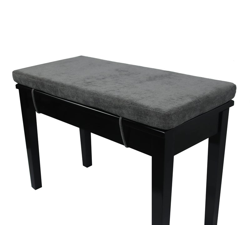Loveboat Loveboat Washable Bench Cushion NonSlip Bench Pad for Shoe Storage Window Piano Dining 30x14x2 Dark Grey 
