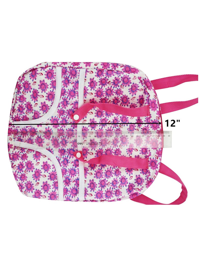 SYOSI Baby Doll Carrier Backpack Doll Accessories -Storage for Doll Clothes and Accessories- Fits 15 to 18 Inch Dolls - Image 4