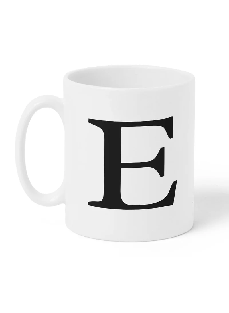 لوحة كوب سيراميك  أونصة بتصميم حرف  على الجانبين