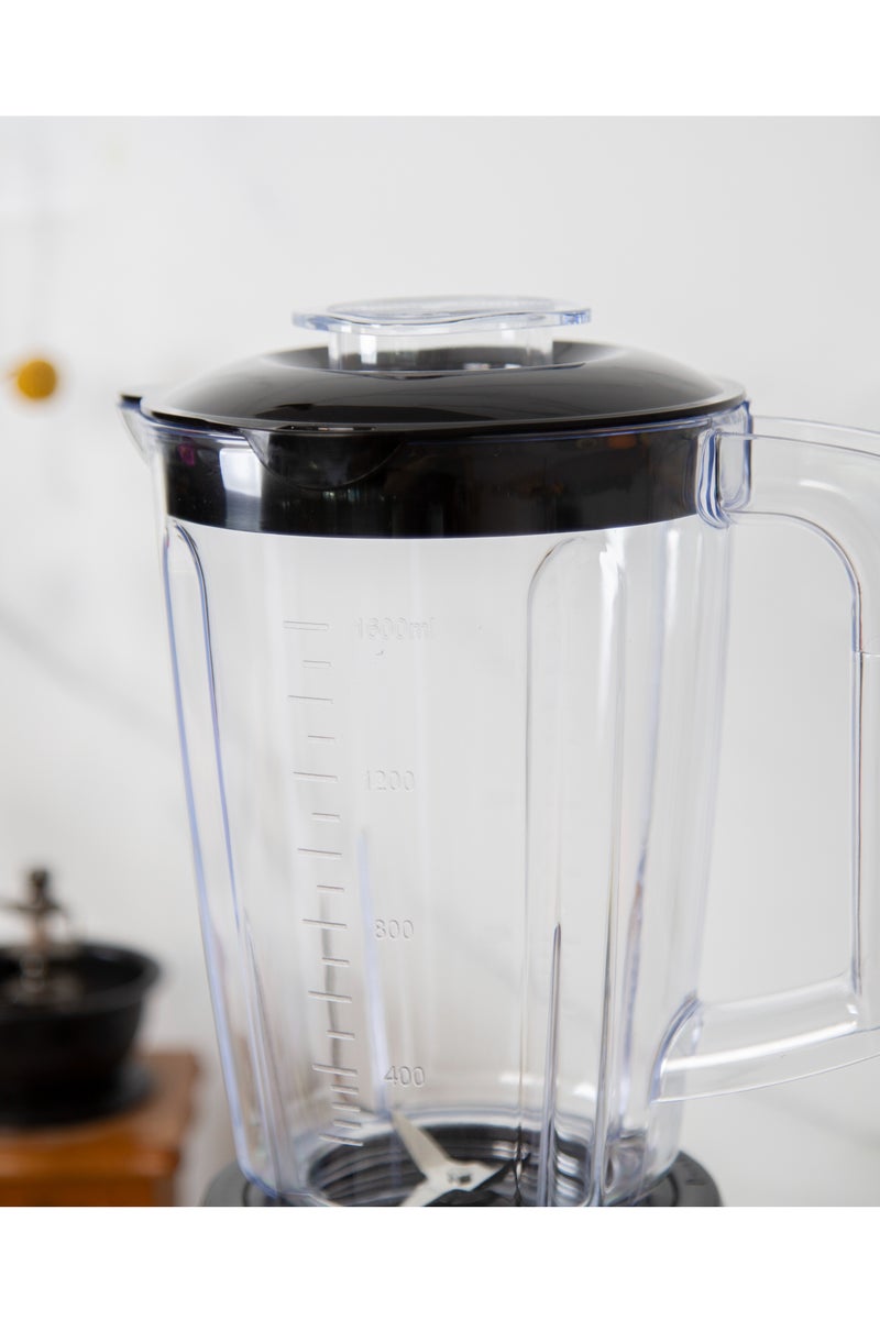 أفانوس 2 in 1 Blender with Grinder,1.6 L PS Jar, 2 Speed + Pulse, Ice Crushing Blades - Image 3