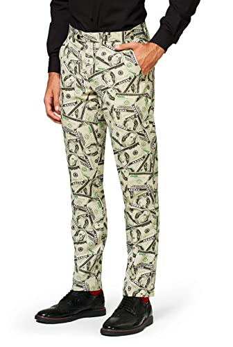 OppoSuits Men's Cashanova Party Costume Suit, Multi, 40 - Image 4