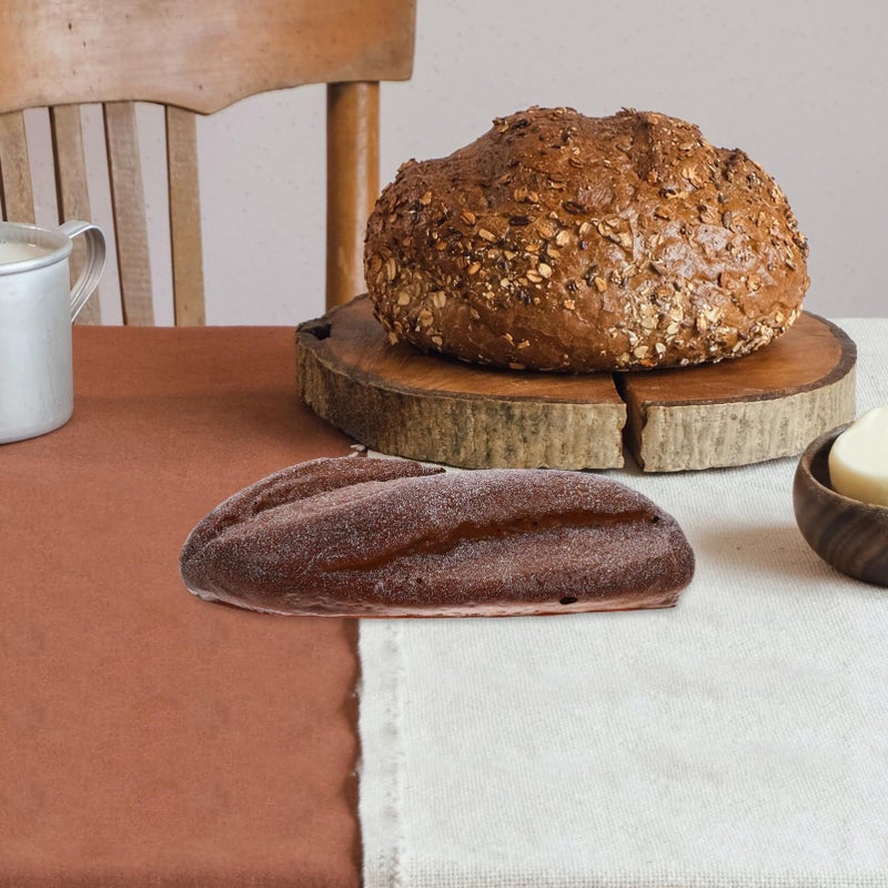 Lifelike Artificial Faux Bread Model PU Food Prop for Home Photography Shop Display - Image 5