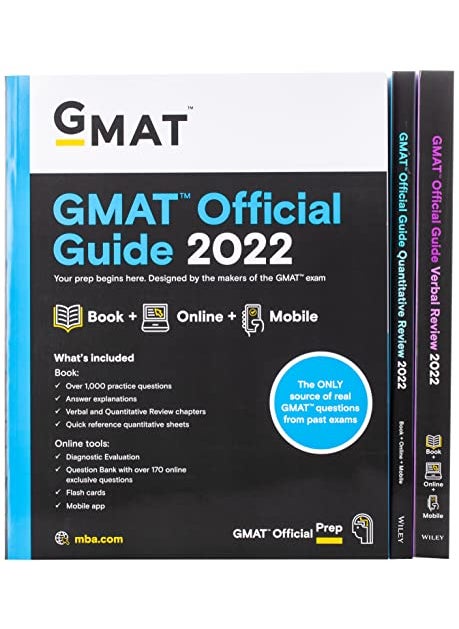 Gmat Official Guide 2022 Bundle Books Online Question Bank