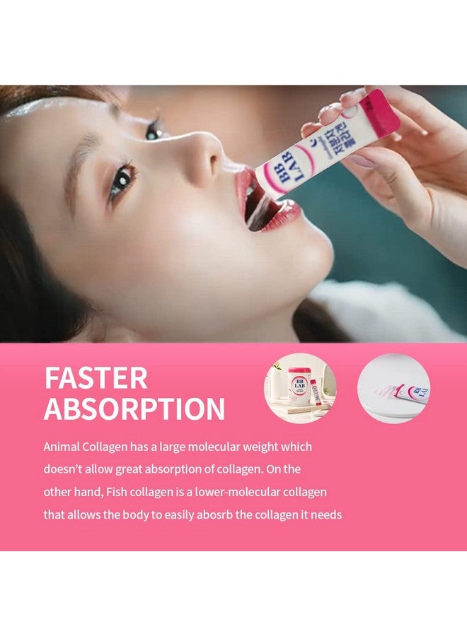 BB LAB Good Night Collagen Low Molecular Collagen Powder Stick Supplement Marine Collagen Fish Collagen Vitamin C Hyaluronic Acid 17 Probiotics Fast Absorption Mix Berry Flavor (Pack Of 1) - Image 4