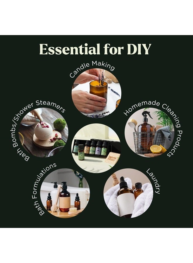Lagunamoon 100% Pure Australian Tea Tree Essential Oil (150ml) - XXL Bottle w/Drops for Skin, Face, Hair, Scalp, Nails - Fragrance Oil for Aromatherapy, Diffusers, Candle Making, Yoga, Massages, Home Care - Image 2